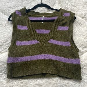 Free People cropped vest